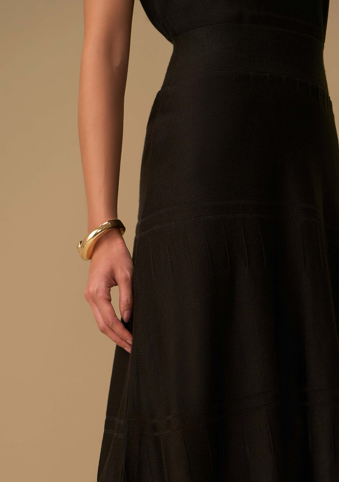 Pollera Evasé Tiro Alto Midi