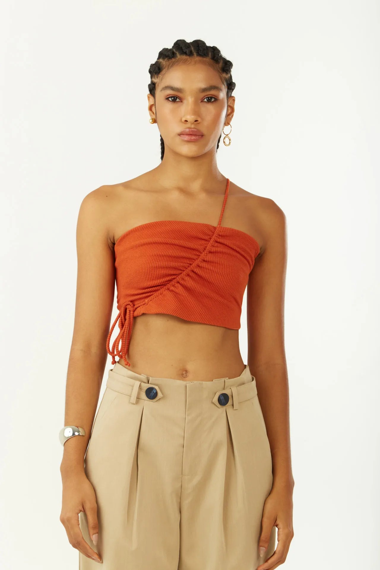 Top Escote Recto Tirante Fino