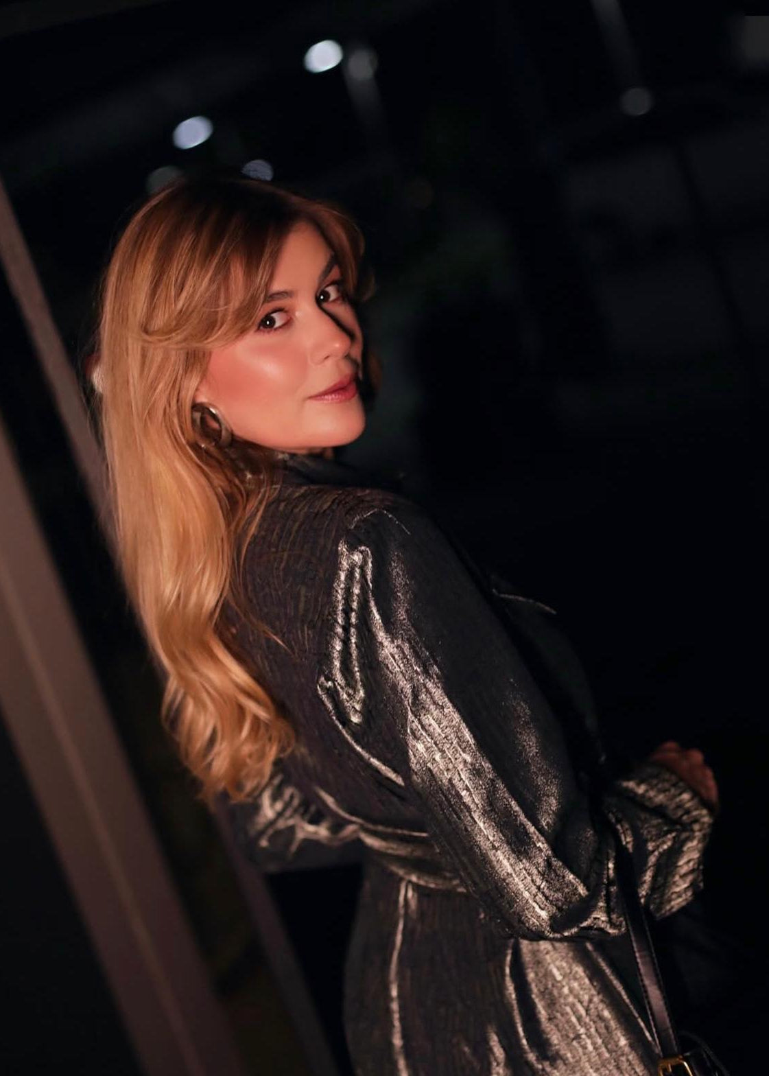 Enterizo Suelto Cuello Clásico Mangas Largas Largo