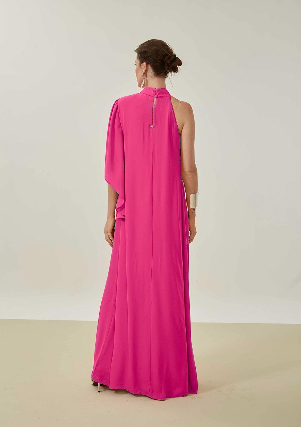 Vestido Suelto De Un Hombro