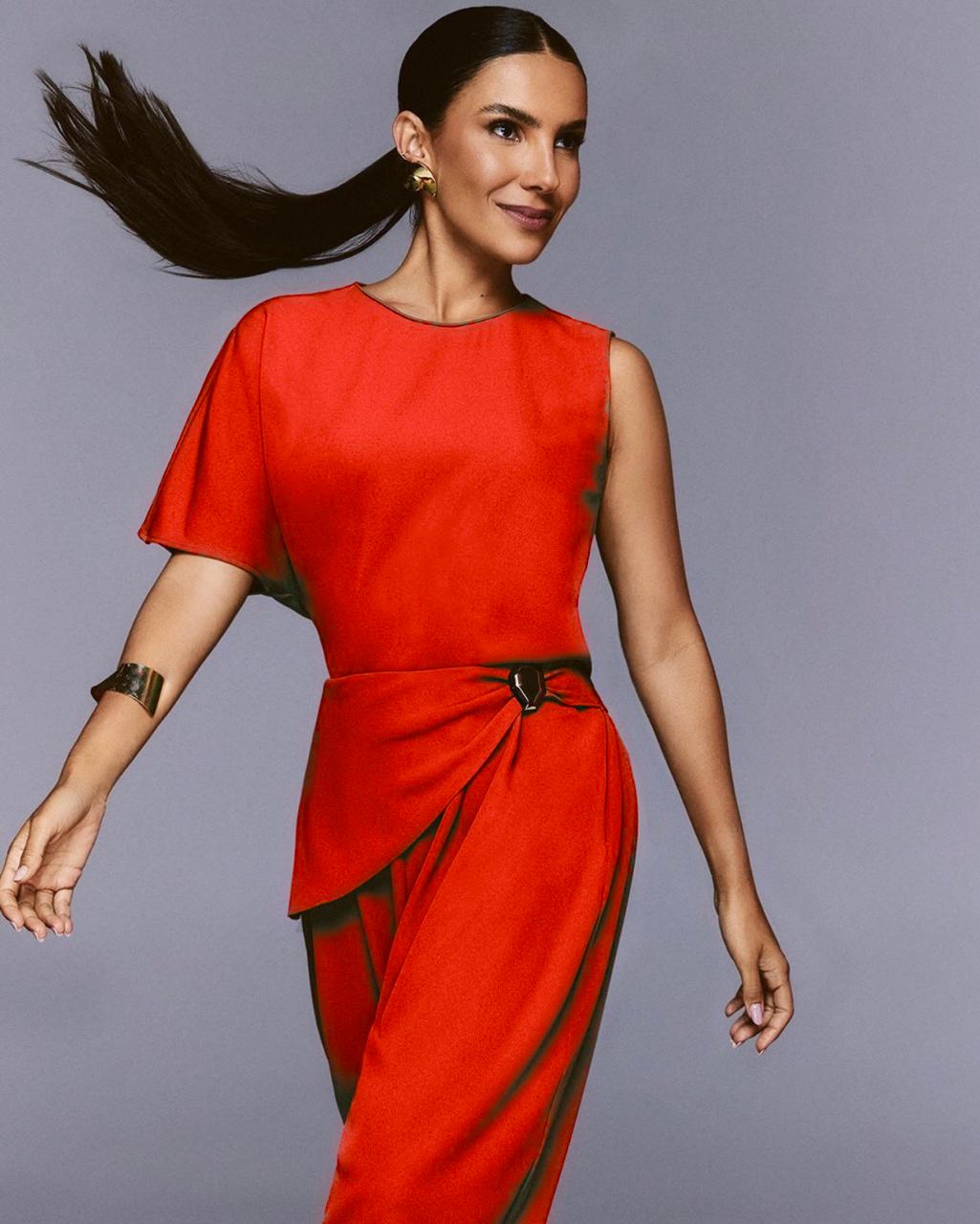 Blusa Suelta Escote Redondo Mangas Cortas