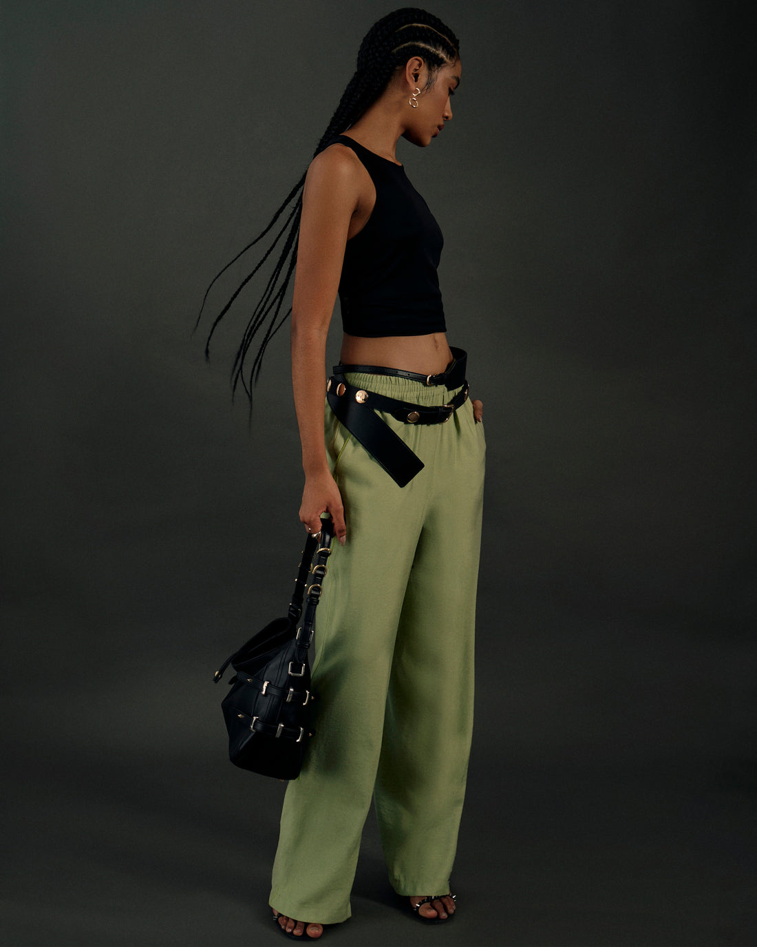 Pantalón Palazzo Tiro Alto