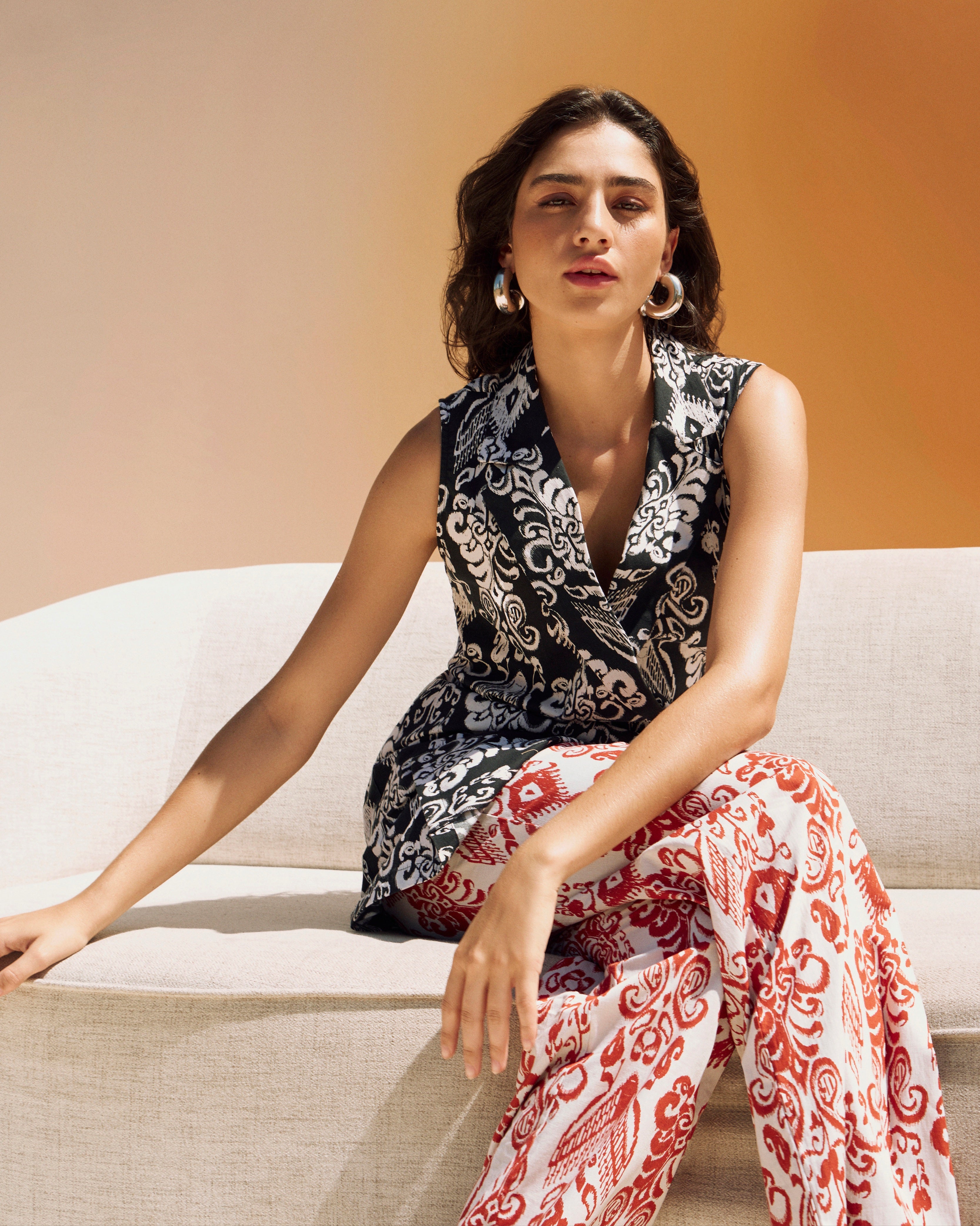 Vestido Ajustado Escote Cruzado Sin Mangas Corto